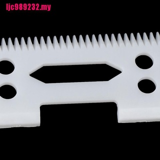 Ljc 1 cuchilla de cerámica de 28 dientes con accesorios de 2 agujeros para Clipper Zirconia inalámbrico (4)