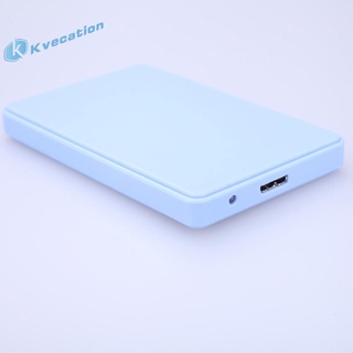 Kvecation 2.5 pulgadas USB 3.0 SATA Hd Box HDD disco duro externo caja (9)
