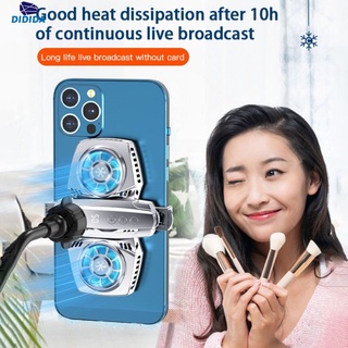 didida K4 Teléfono Móvil Radiador Con Pantalla De Temperatura Smartphone Dual Ventilador De Refrigeración Enfriador