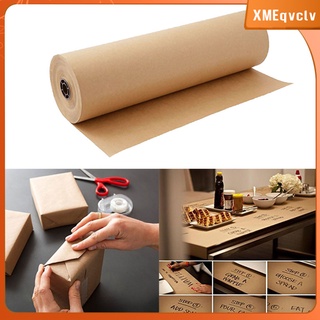 rollo de papel kraft marrón natural 32ydsx 11.81\\\" 100% materiales reciclados para manualidades (4)