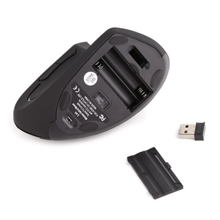 HAR2 2.4G Mouse Ergonómico Vertical Inalámbrico Óptico De Muñeca/Ratón USB Para Laptop/PC (6)