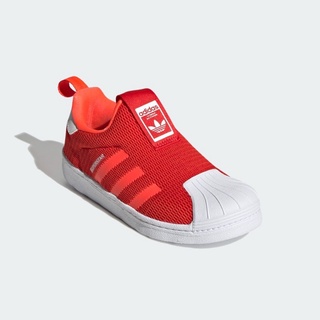 Adidas SUPERSTAR zapatos niños 360 SLIP ON naranja/ORIGINAL blanco