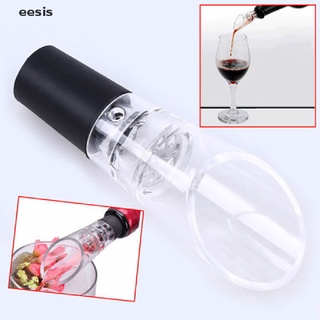 [ESIC] 1pc Wine Aerator Pour Spout Acrylic Decanter Pourer Aerating Bottle Stopper FGH