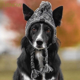 USNOW Invierno Para Perros Pequeños Medianos A Prueba De Viento Ropa De Navidad Mascota Tocado Cálido Sombrero De Punto Perro