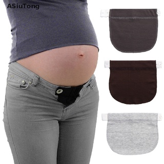 (ASiuTong) Maternidad Embarazo Cinturón Ajustable Elástico Cintura Extensor Ropa Pantalones my