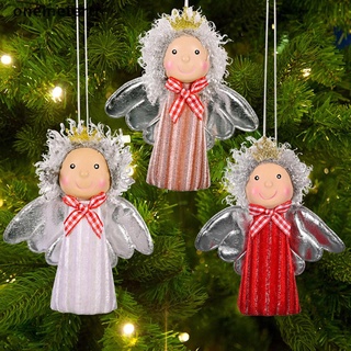 [ong] Lindo muñeco De navidad con alas De plata Para niños/regalo De navidad