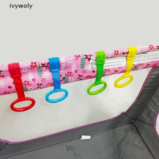 Ivywoly Pull Ring For Playpen Baby Crib Hooks General Use Hooks Baby Toys Pendants Hook CO