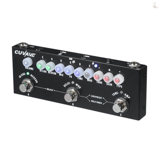 OF CUVAVE CUBE BABY portátil multifuncional guitarra eléctrica Pedal combinado efecto con reproducción inalámbrica de música teléfono grabación de Audio interfaz función (1)