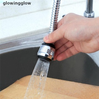 glwg grifo cabezal de ducha rotatorio ahorro de agua grifo manguera aireador difusor filtro resplandor