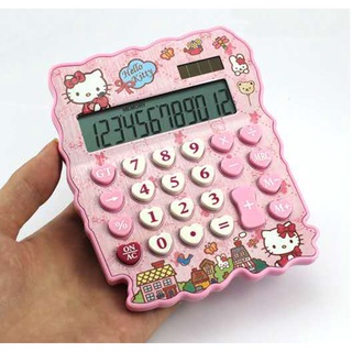 Hello Kitty calculadora 12 finanzas estudiante examen oficina ordenador (1)