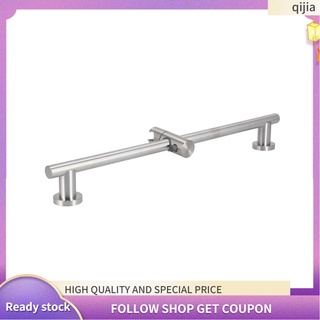 qijia barra deslizante de ducha de acero inoxidable de mano ajustable barras de elevación bs