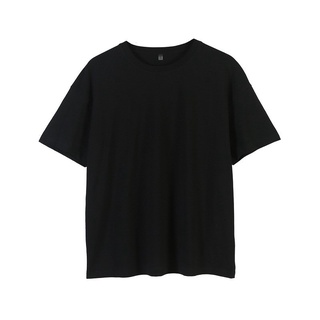 Los hombres nuevo verano Streetwear manga corta suelta camisetas de gran tamaño Hip hop masculino Simple color sólido algodón Casual camiseta (6)