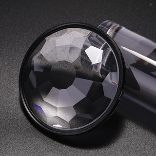 caleidoscopio de 77 mm prism cámara filtro de vidrio número variable de temas slr accesorios de fotografía (5)