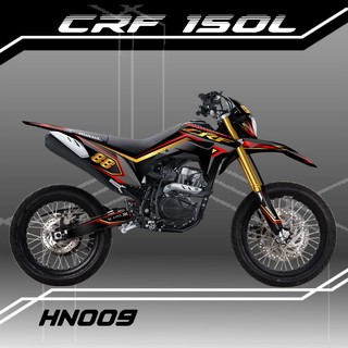 Crf 150L cuerpo completo motocicleta pegatina código 124 (1)