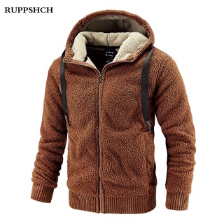 2021 otoño invierno nuevos hombres deportes chaqueta de lana de los hombres de cordero cachemira Casual engrosado caliente más el tamaño de la chaqueta de los hombres de la chaqueta L-8XL