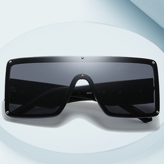 Kacamata Hitam Oversized Bentuk Kotak Untuk pzas (3)
