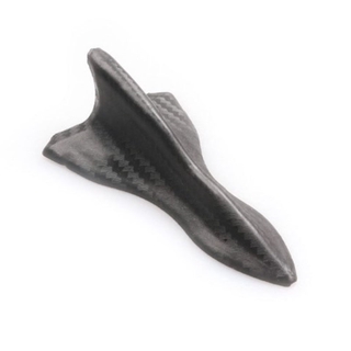 afcmy - aleta de tiburón para coche, cola de techo, cola de fibra de carbono (3)
