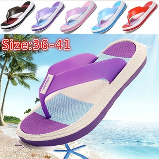 mujer playa al aire libre casual chanclas de verano casa antideslizante confort zapatillas talla 36-41