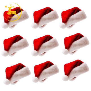 9 paquetes de decoraciones de navidad para mascotas, sombreros de navidad, sombreros de peluche