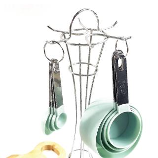 haidianjil .my. juego de tazas de medición de acero inoxidable de ocho piezas de acero inoxidable tazas de medición cucharas de cocina hornear herramientas de cocina conjunto (2)