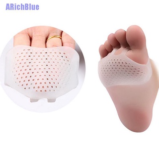Arichblue- 1 par de plantillas de silicona para zapatos de tacón alto, cojín elástico para el cuidado de los pies