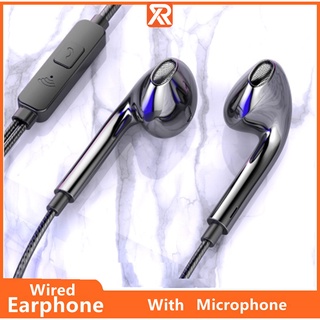 [disponible en inventario]audífonos de alta fidelidad con micrófono Universal/audífonos con cable de 3.5 mm para Android (1)