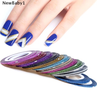 13 colores 1/2 mm cinta adhesiva para uñas, diseño de pegatinas, decoración DIY {gran venta}