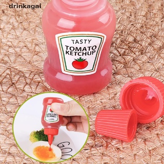[Drinka] Mini Salsa De Tomate Barco Ensalada Aderezo Aceite Spray Botella De Ketchup Miel Mostaza 471CO