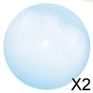 2x firma burbuja bola familias increíble juguete al aire libre jardín adulto juego azul l (1)