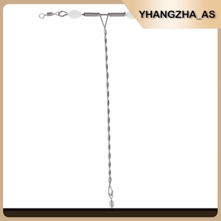 (Yhangzha_As) 10 pzs 3 piezas/Conector De Pesca con Esferas Luminosas De acero inoxidable