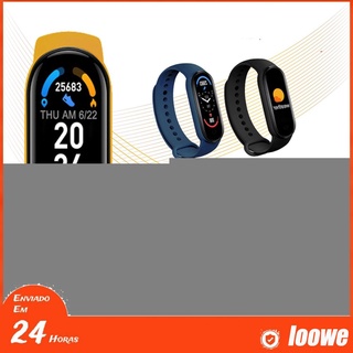 # m6 smart pulsera reloj fitness tracker frecuencia cardíaca monitor de presión arterial pantalla a color pulsera inteligente para teléfono móvil electrónico