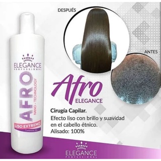 Cirugía Capilar Alisante Elegance Afro Litro