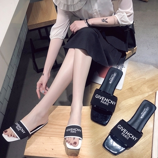 ! ¡Givenchy! 2021 verano nueva cómoda tendencia sandalias Flip Flop (2)