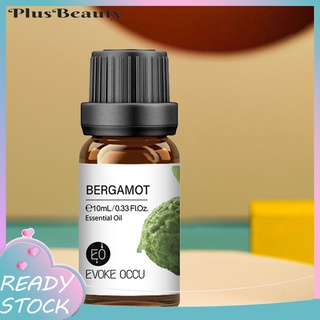 pluscloth1.co 10ml aceite esencial de bergamota mejorar la calidad del sueño aliviar estrés extracto de plantas fragancia aceites con gotero