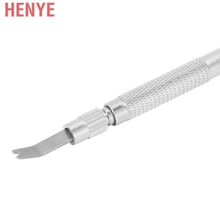 Henye correa de reloj de resorte barra de enlace removedor de pasadores herramientas con cabezales de repuesto accesorio de reparación (5)