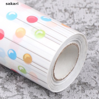 [sakari] 1 rollo de película envolvente para tartas transparente, acetato de cocina, 8 cm/10 cm x 10 m [sakari] (4)