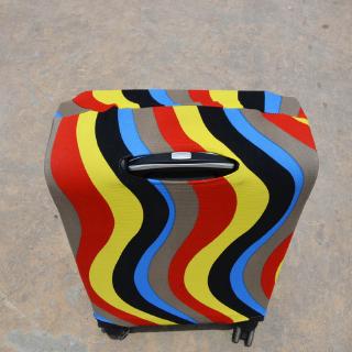 Protector de equipaje elástico cubierta de equipaje maleta antiarañazos a prueba de polvo 18-28 pulgadas engrosamiento cubiertas (2)