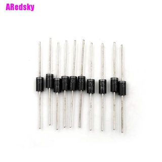 [ARedsky] 10 piezas SR5200 SB5200 MBR5200 5A 200V DIP Schottky diodos