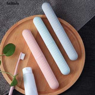 [Fellish] Toothbrush Protect Cover Travel Camping Hiking Portable Case Tube Holder Box New 436CO