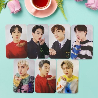7 Unids/Set Kpop BTS Photocard Mobile Fanclub Lomo Tarjetas Postales Para Fans Colección Papel 8.5 * 5.4cm (4)