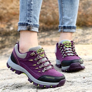 Alta calidad de las mujeres zapatos de senderismo al aire libre atlético Trekking zapatos de los hombres escalada kasut senderismo wanita