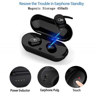 YL🔥Stock listo🔥Y30 TWS auriculares inalámbricos Bluetooth deporte portátil inalámbrico Bluetooth 5.0 auriculares táctiles 3D sonido estéreo auriculares con micrófono