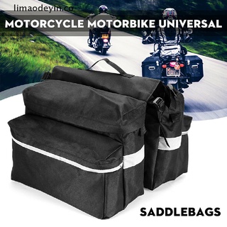deyin motocicleta scooter atv impermeable alforjas sillín swingarm bolsa lateral bolsa trasera.