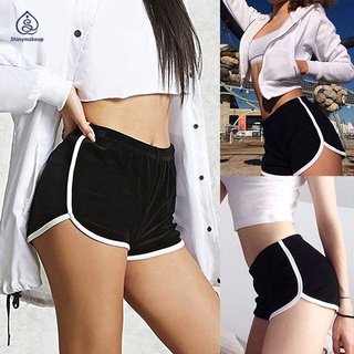 Pantalones cortos de Yoga para mujer/Cintura Elástica/deporte/pantalones cortos para gimnasio/ropa deportiva/Shorts