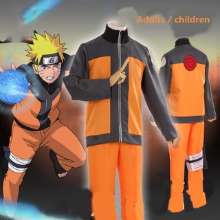 Naruto chaqueta de manga larga Tops Cosplay ropa traje uniforme conjunto abrigo pantalones Halloween Boruto Sakura