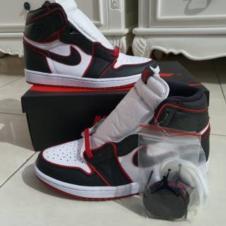 Nike Original 100 % Air Jordan 1 High Bloodline 555088-062