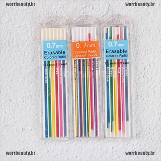 3x caja De lápices mecánicos Coloridas 0.7mm con plomo