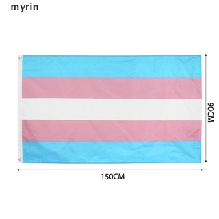 myrin - bandera de orgullo transgénero (90 x 150 cm).