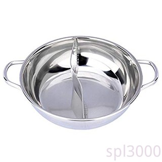 SPL-Dual Sided acero inoxidable Hot olla Yuanyang olla Shabu Shabu Yin Yang rozando platos utensilios de cocina (1)