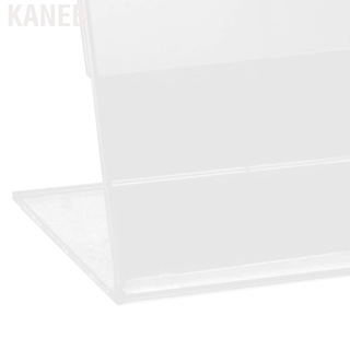 Kaneb L forma de acrílico transparente marco de fotos titular de pie retrato para Instax Mini 8/7s/25/50s/90/9 película de 3 pulgadas (8)